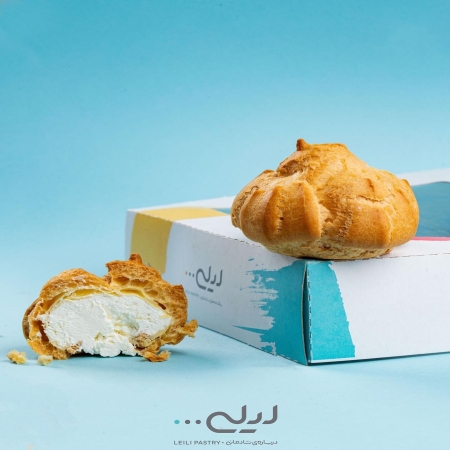 نان خامه ای کوچک 5عددی